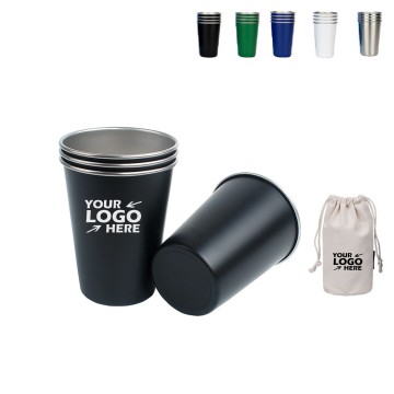Camping Pint Cups Set
